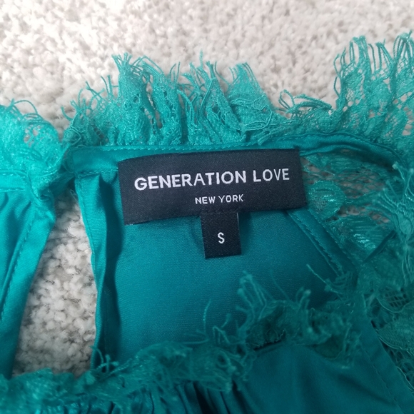 Generation Love Silk Halter Blouse, size Small - Picture 7 of 8